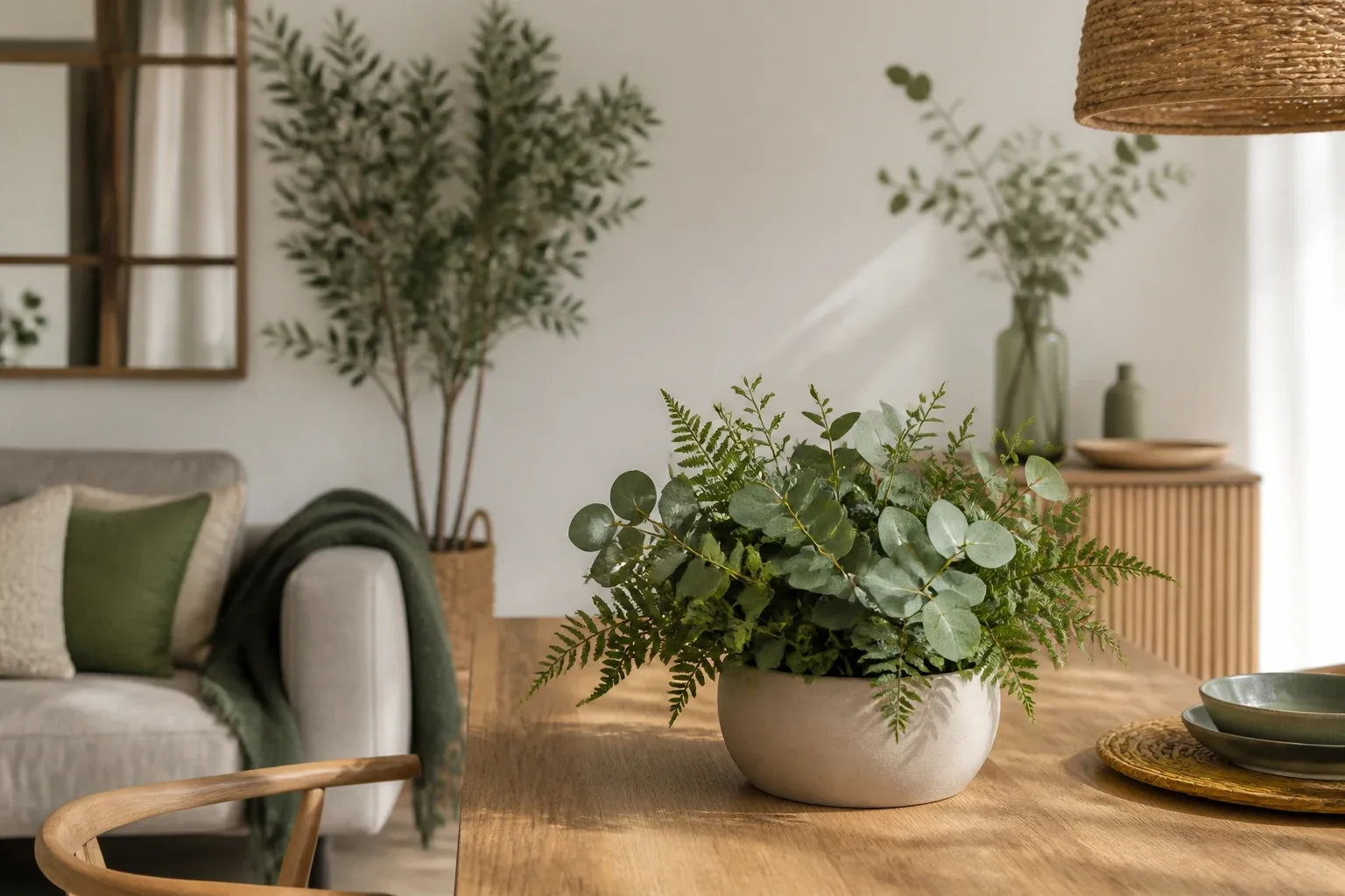 Comment créer une ambiance végétale qui dure dans le temps avec des plantes artificielles